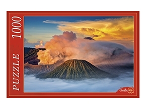 ПАЗЛЫ 1000 элементов. ВУЛКАНЫ В ИНДОНЕЗИИ