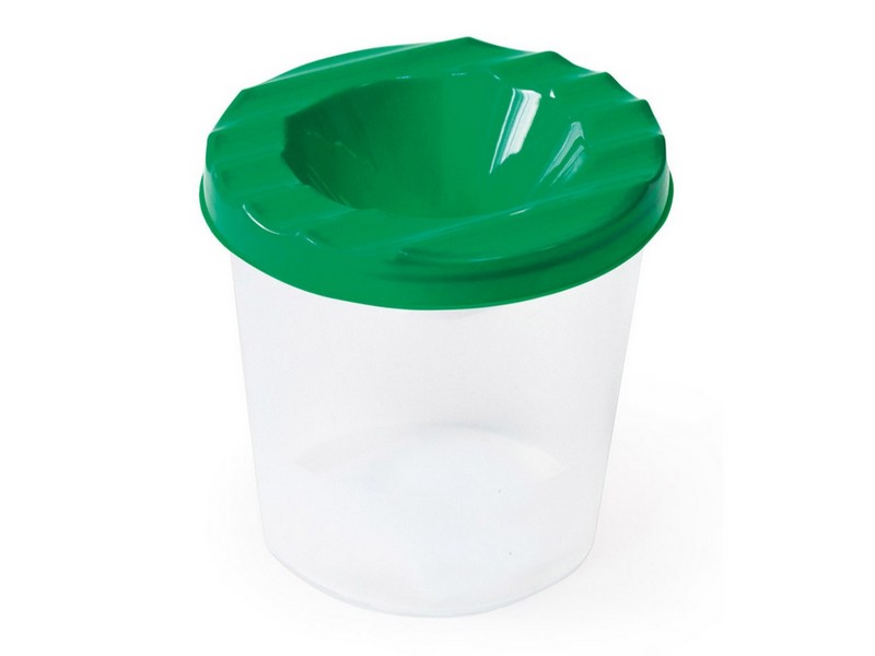 Стакан-непроливайка одинарный СТАНДАРТ ЗЕЛЕНЫЙ С-8995