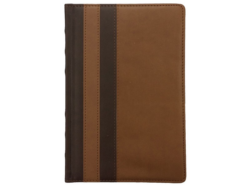 ЕЖЕДНЕВНИК А5 160л. ПРЕСТИЖ-1 КОРИЧНЕВЫЙ (недатир, кожзам, тиснение)