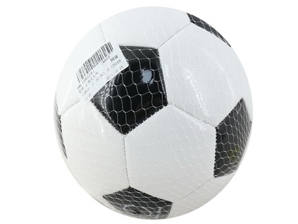 Мяч футбольный в сетке CQQ02