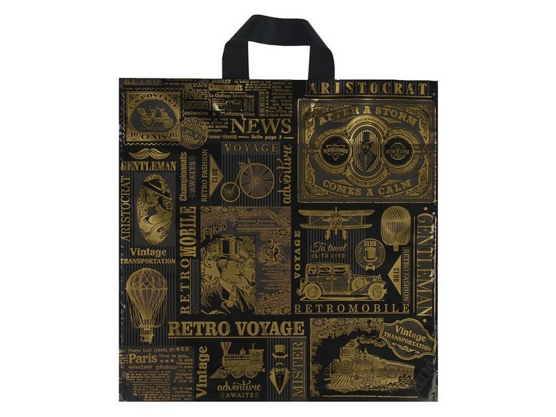 Купить оптом Пакет полиэтиленовый с петлевой ручкой "ПРЕССА" 40*40см в Луганске