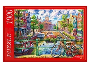 Купить оптом ПАЗЛЫ 1000 элементов. КАНАЛ В АМСТЕРДАМЕ в Луганске