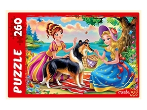 ПАЗЛЫ 260 элементов. СКАЗКА О ПРИНЦЕССАХ