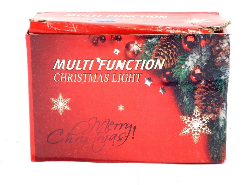 Гирлянда метражная 3,5 м, 50 синих ламп, темная нить, 8 режимов НУ-6544