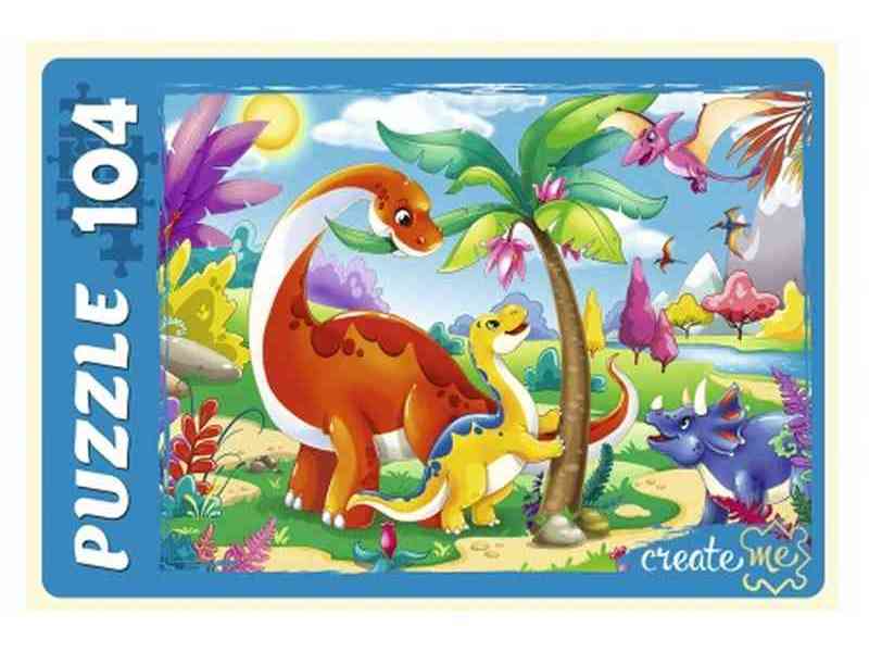 ПАЗЛЫ 104 элемента. МИР ДИНОЗАВРОВ