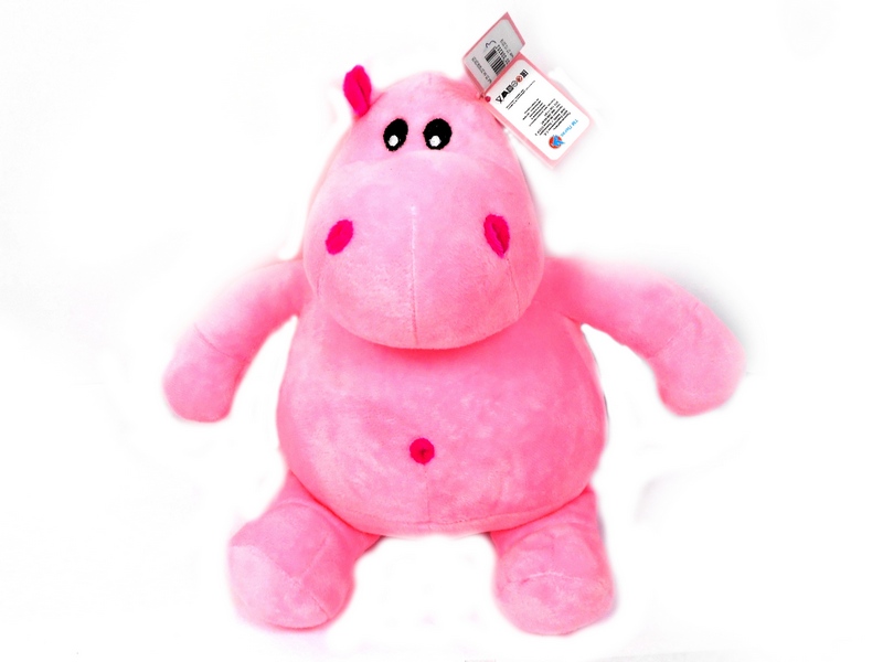 Бегемот розовый 25 см 201909/28/25