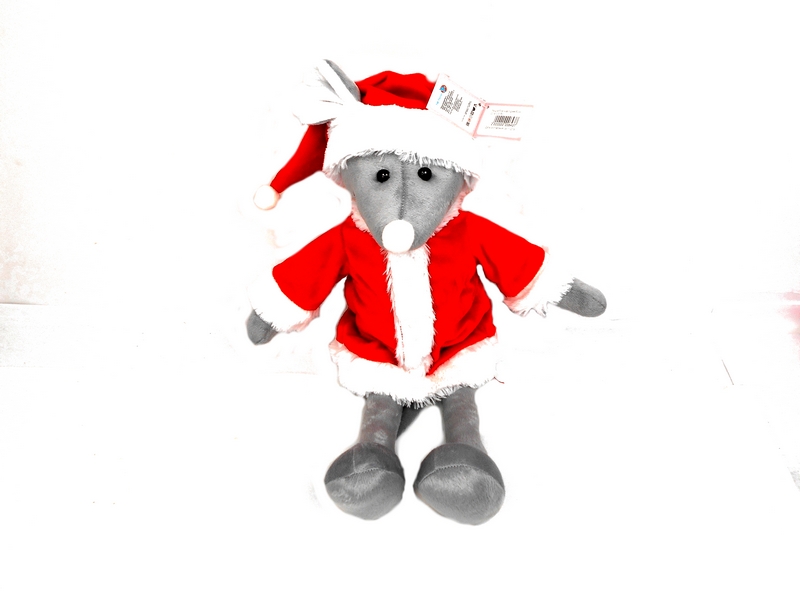 Купить оптом Мышка Рози новогодняя 50см 201910/31/50 в Луганске