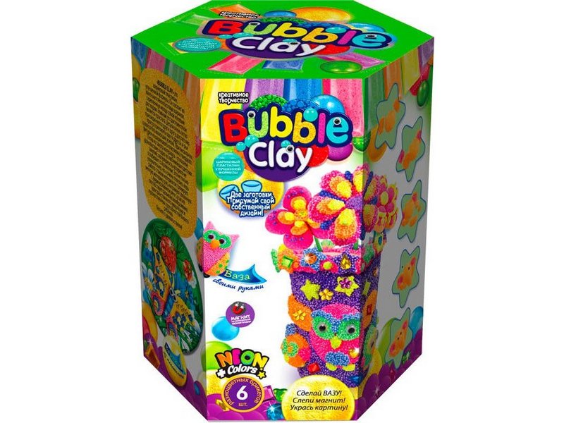 Набор креативного творчества «ВАЗА» серии «BUBBLE CLAY»