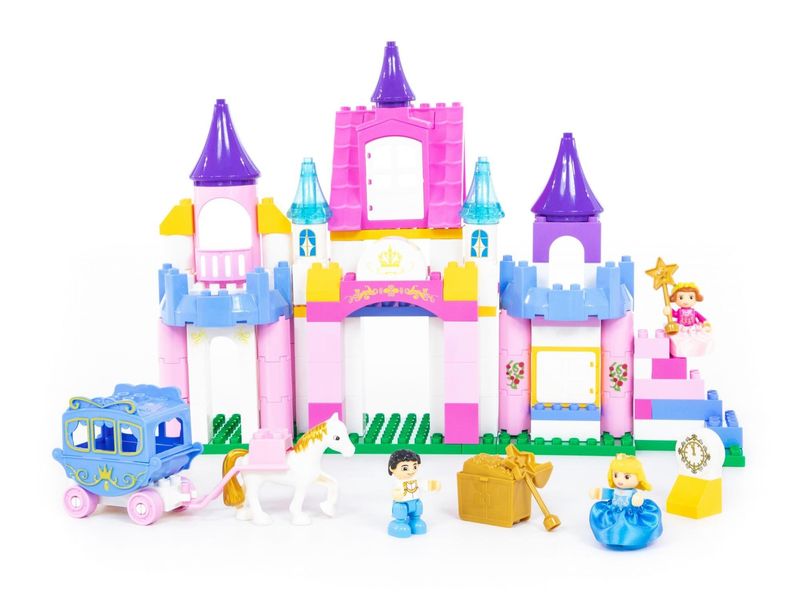 Конструктор "Макси" - "Весёлая принцесса" 146 эл. в коробке