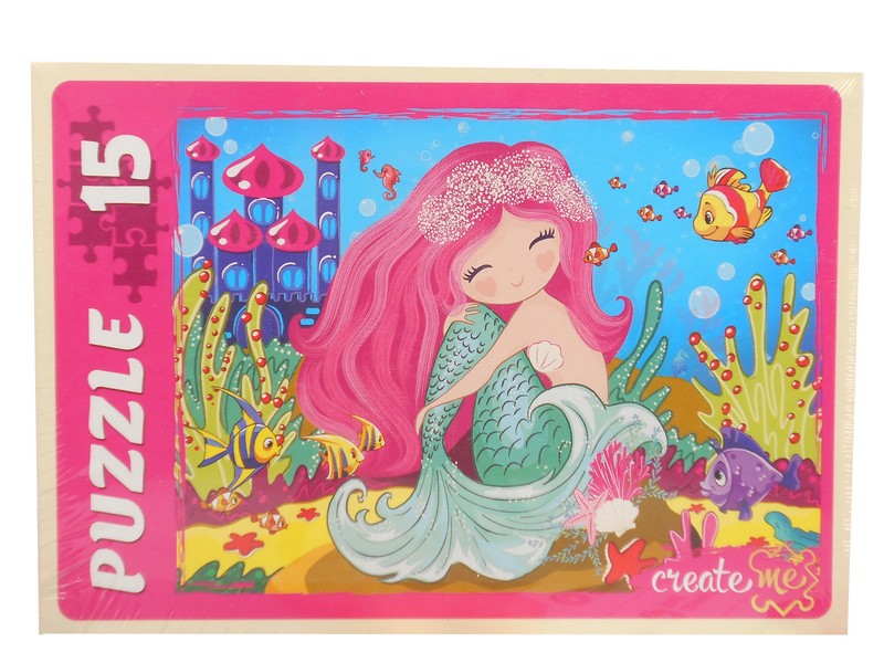 МАКСИ-ПАЗЛЫ 15 элементов. МЕЧТЫ РУСАЛКИ