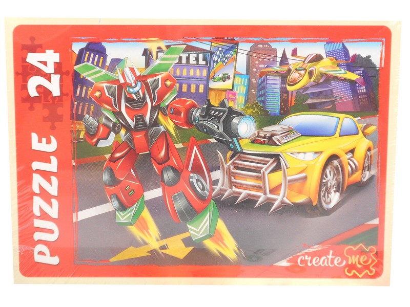 МАКСИ-ПАЗЛЫ 24 элемента. МИР ТРАНСФОРМЕРОВ №3
