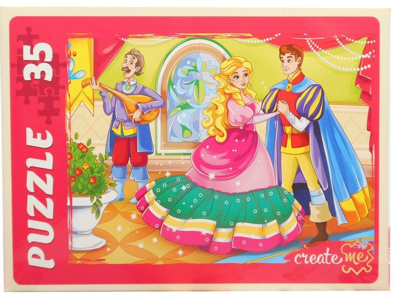 ПАЗЛЫ 35 элементов. ПРИНЦЕССЫ НА БАЛУ