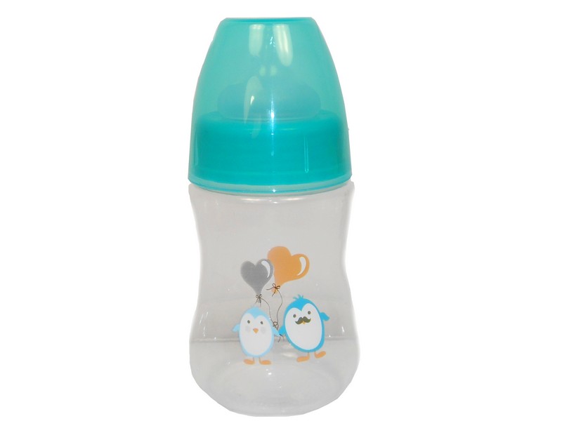 Бутылочка с широким горлышком 180 мл ПП 625