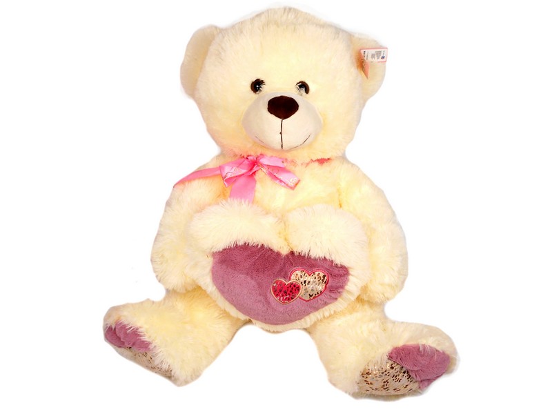 Медведь Сердце Бант 6564/52