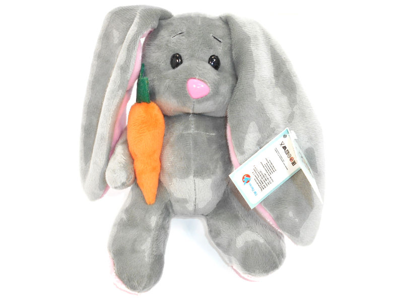 Зайка с морковкой 20см 202001/09/20