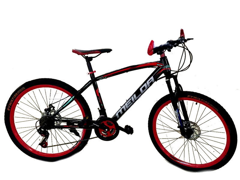 Велосипед 26 (24 скорости, черно-синий, черно-зелёный) 8013-26