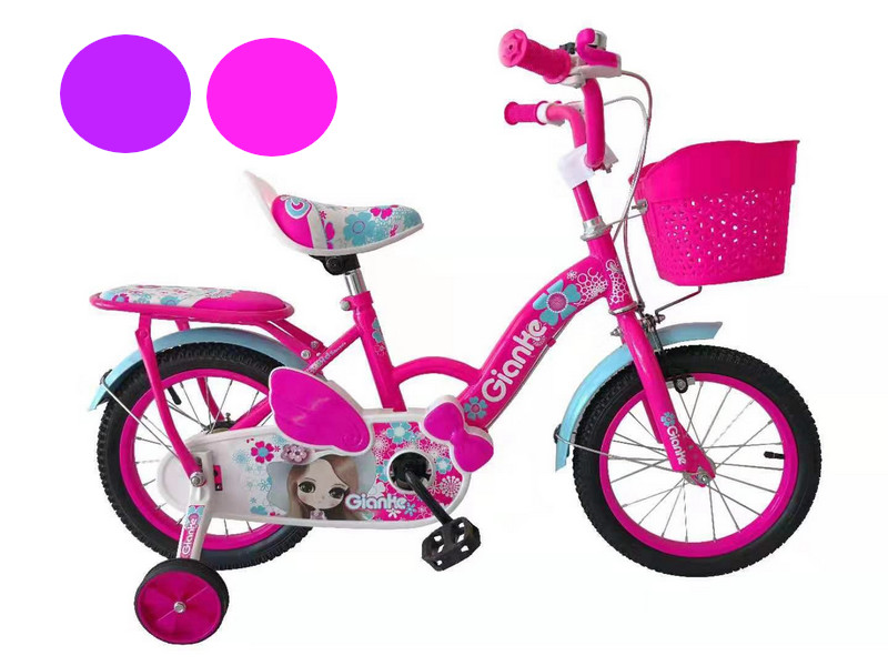 Велосипед 12 (розовый, фиолетовый. малиновый ) TEGZ-12