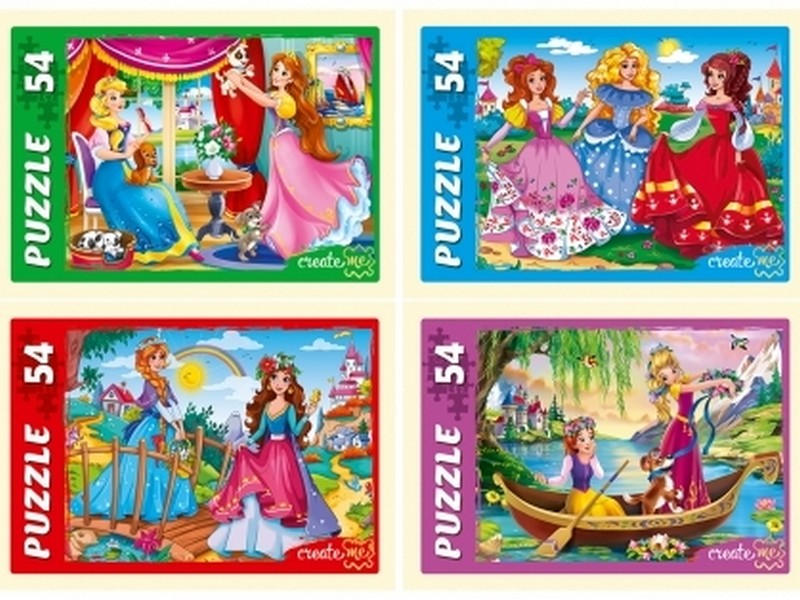 ПАЗЛЫ 54 элемента. МИР КРАСИВЫХ ПРИНЦЕСС кратно 32