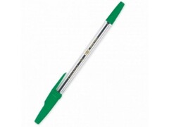 35029 [AA-927-GR]Ручка шариковая "BEIFA" прозрачный корпус 0,7 мм ЗЕЛЕНАЯ