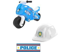 Мотоцикл 2-х колесный Police со шлемом