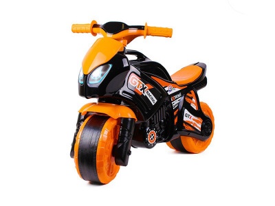 Мотоцикл 2-х колесный черно-оранжевый 5767