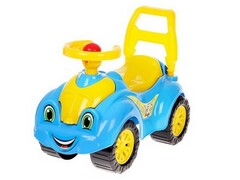 14928 [3510]Автомобиль для прогулок голубо-желтый