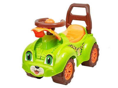 Автомобиль для прогулок зеленый