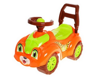 Автомобиль для прогулок оранжевый