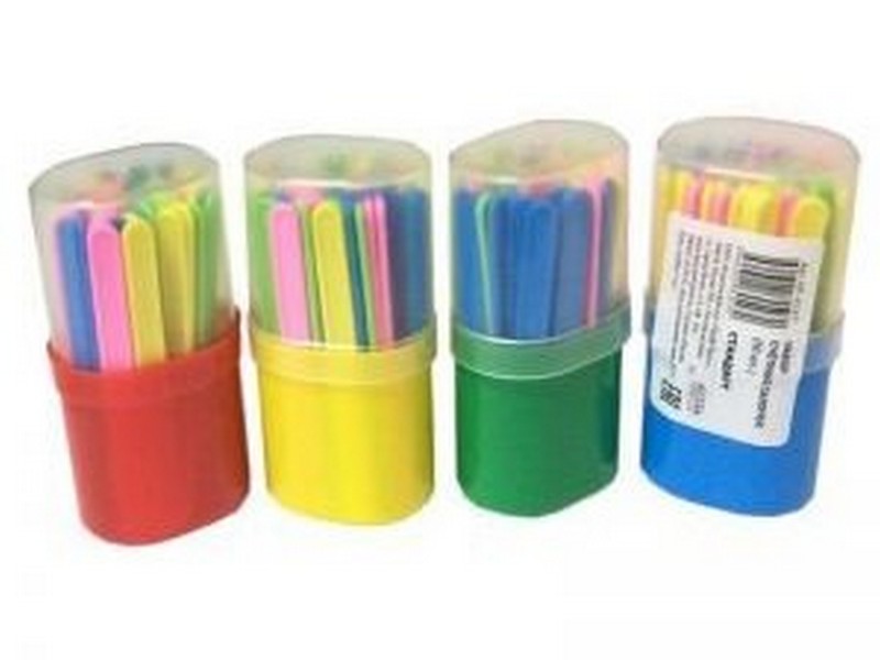 Набор счетных палочек СТАНДАРТ 50 шт в пенале НР-4547