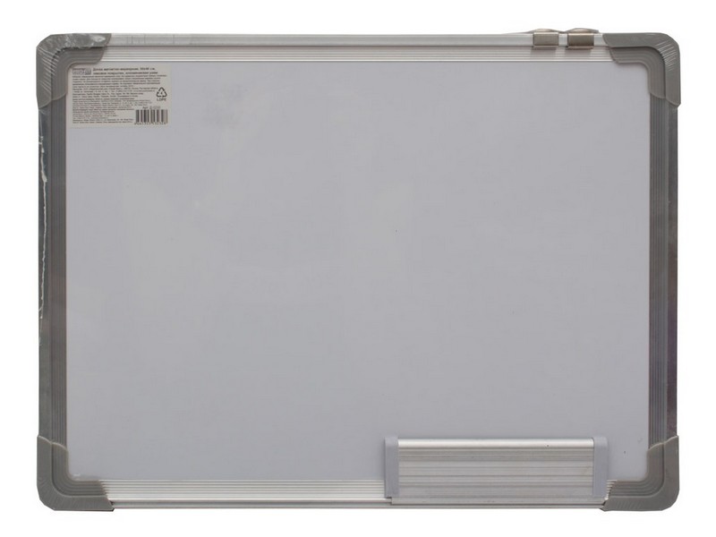 Доска магнитно-маркерная 45х60 лаковое покрытие, алюминиевая рама Д-3233
