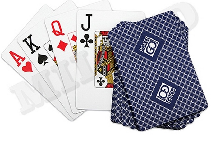 Карты игральные "PokerGo" blue 54 шт ИН-9065