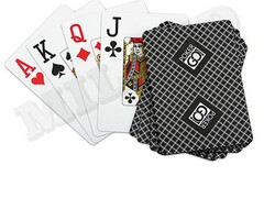 36979 [ИН-9066]Карты игральные "PokerGo" black 54 шт ИН-9066