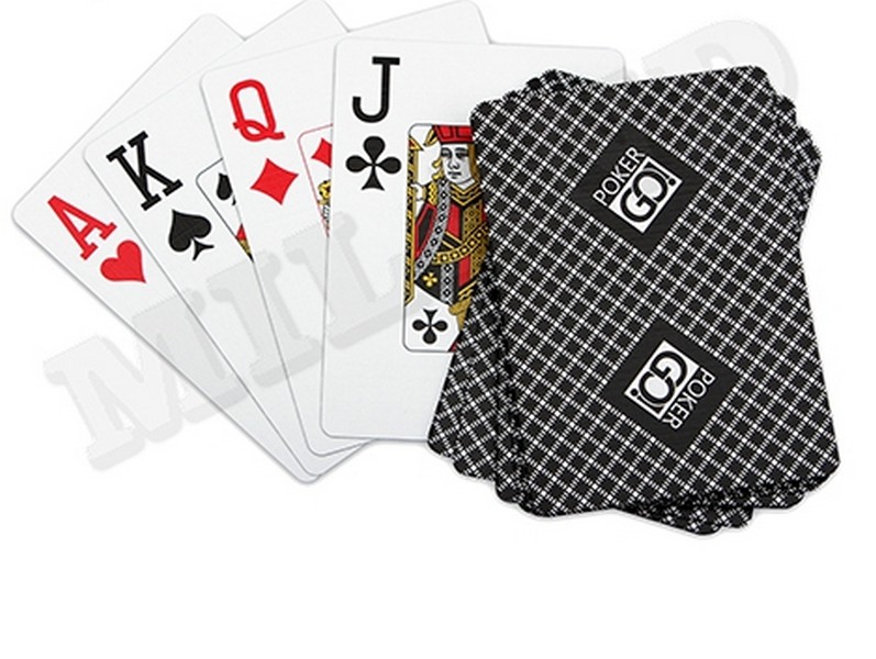 Карты игральные "PokerGo" black 54 шт ИН-9066