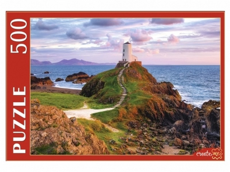 ПАЗЛЫ 500 элементов. АНГЛИЯ. МАЯК НА ОСТРОВЕ ИНИС ЛЛАНДУИН