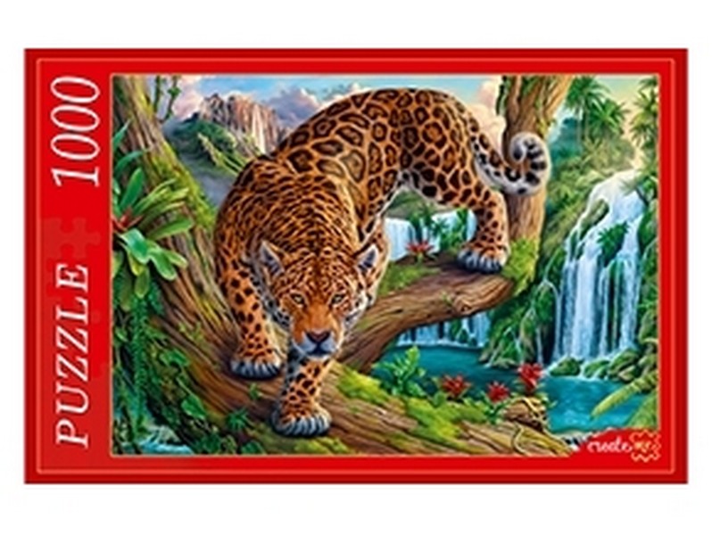 ПАЗЛЫ 1000 элементов. ГРОЗНЫЙ ЛЕОПАРД