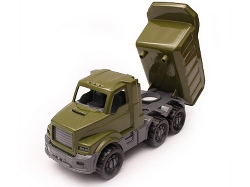 Купить оптом Самосвал "ДОБРЫНЯ" военный 20 см И-8049 в Луганске