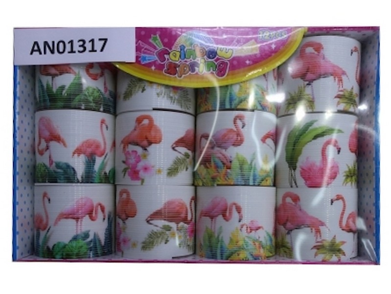 Пружинка-радуга "ФЛАМИНГО" 7,5*6,5 см AN01317