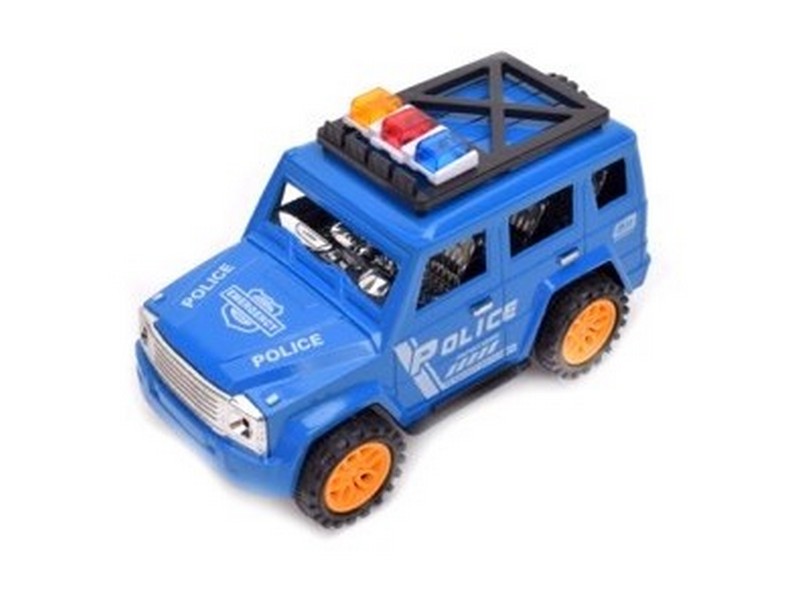 Машинка инерционная 15 см "ДЖИП ПОЛИЦИИ" в пак. 1920034