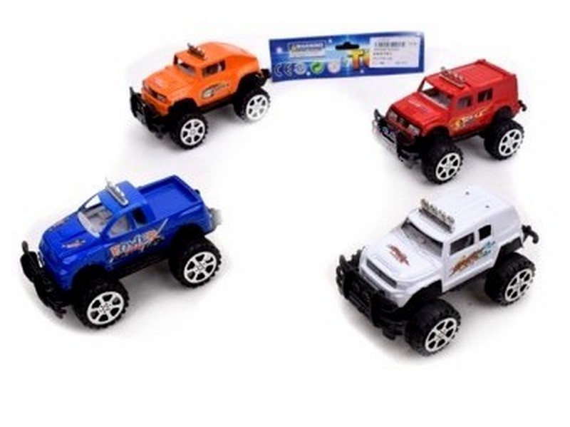 Машинка инерционная ДЖИП 13 см в пак.1895468