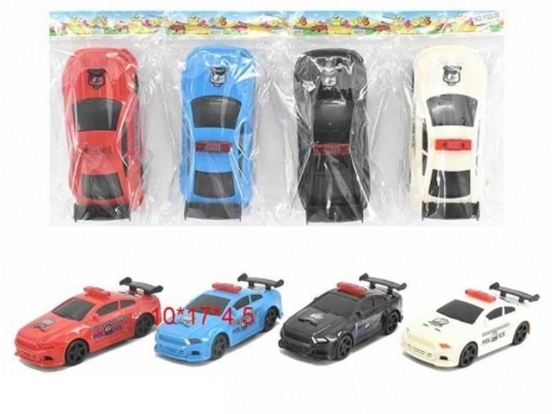 Машинка инерционная (15 см) "ПОЛИЦЕЙСКОЕ АВТО" в пак. ZY1039609