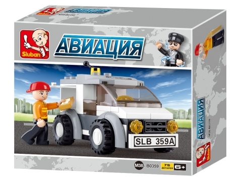 Конструктор Авиация (75 дет) M38-B0359
