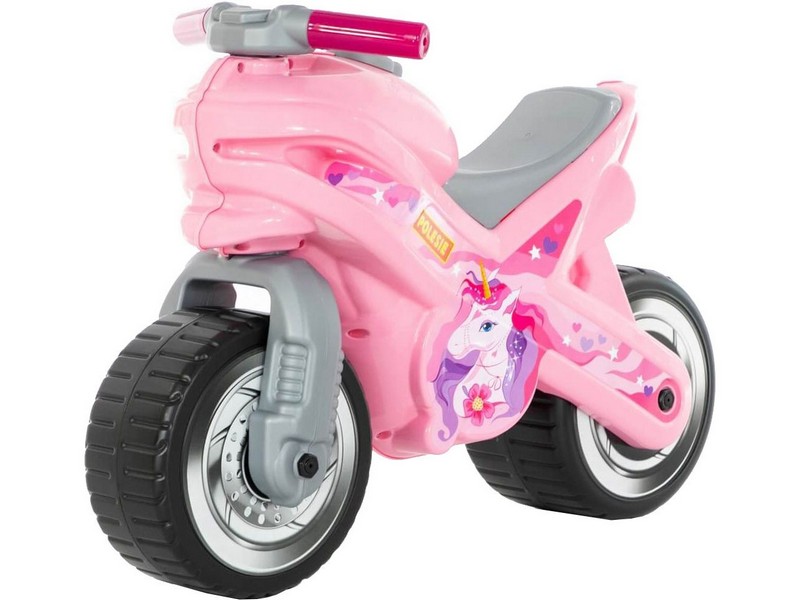 Каталка-мотоцикл "МХ" розовая
