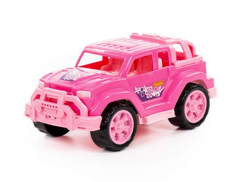 Автомобиль "Легионер-мини" розовый в сеточке