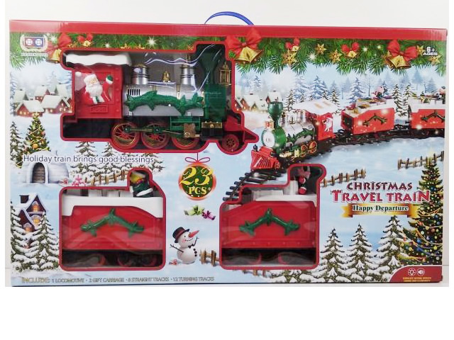 Железная дорога Christmas Train (муз., свет) 23 дет. в кор. 256