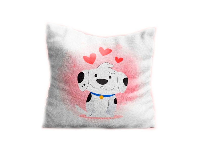 Подушка-игрушка Собака сердце VAP-100