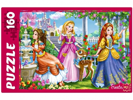 ПАЗЛЫ 160 элементов. МИР ПРИНЦЕСС