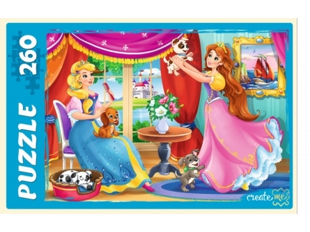 ПАЗЛЫ 260 элементов. ПРИНЦЕССЫ №4