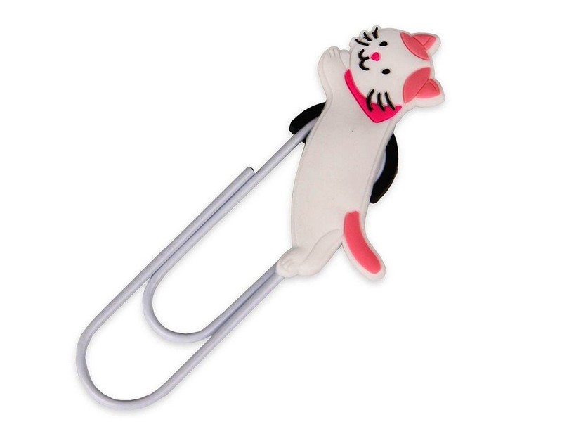 Закладка-скрепка МИЛЫЙ КОТИК ЗК-5008
