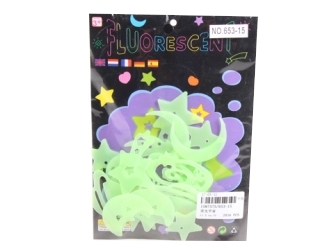 Набор наклеек флюоресцентных НЕБО В ПОЛНОЧЬ (1587575)