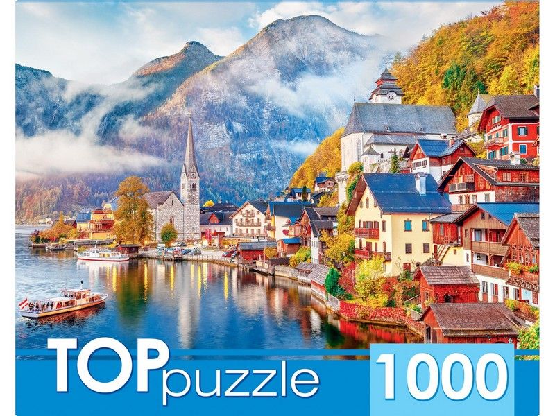 TOPpuzzle ПАЗЛЫ 1000 элементов. АВСТРИЯ. ГАЛЬШТАТ
